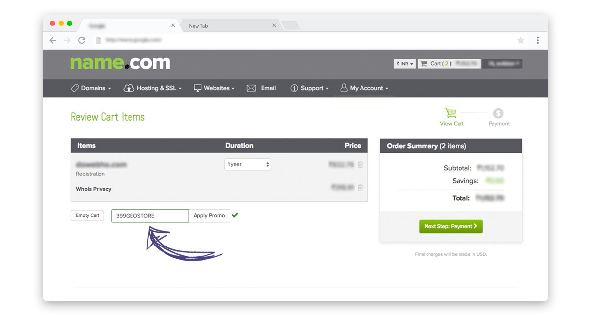 How to apply Name.com discount coupons How to apply Name.com discount coupons